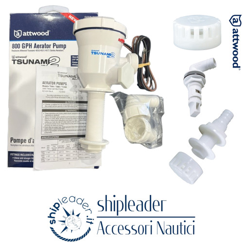 Kit pompa vasca vivo attwood - kit,